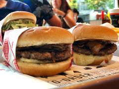 蘑菇牛肉汉堡-FATBURGER 特富客汉堡(外交公寓店)