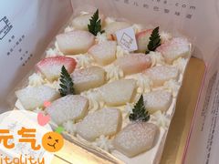 桃桃喜·蜜桃奶油蛋糕-福气鲜活面包·生日蛋糕