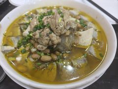 清蒸咸蛋目鱼臭豆腐猪脑-绍兴名菜馆(可乐路店)