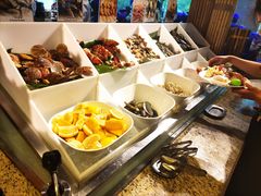 自助取餐区-怡咖啡海鲜自助餐厅(浦东香格里拉店)