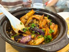 鱼香茄子煲-文记壹心鸡(宝华路店)