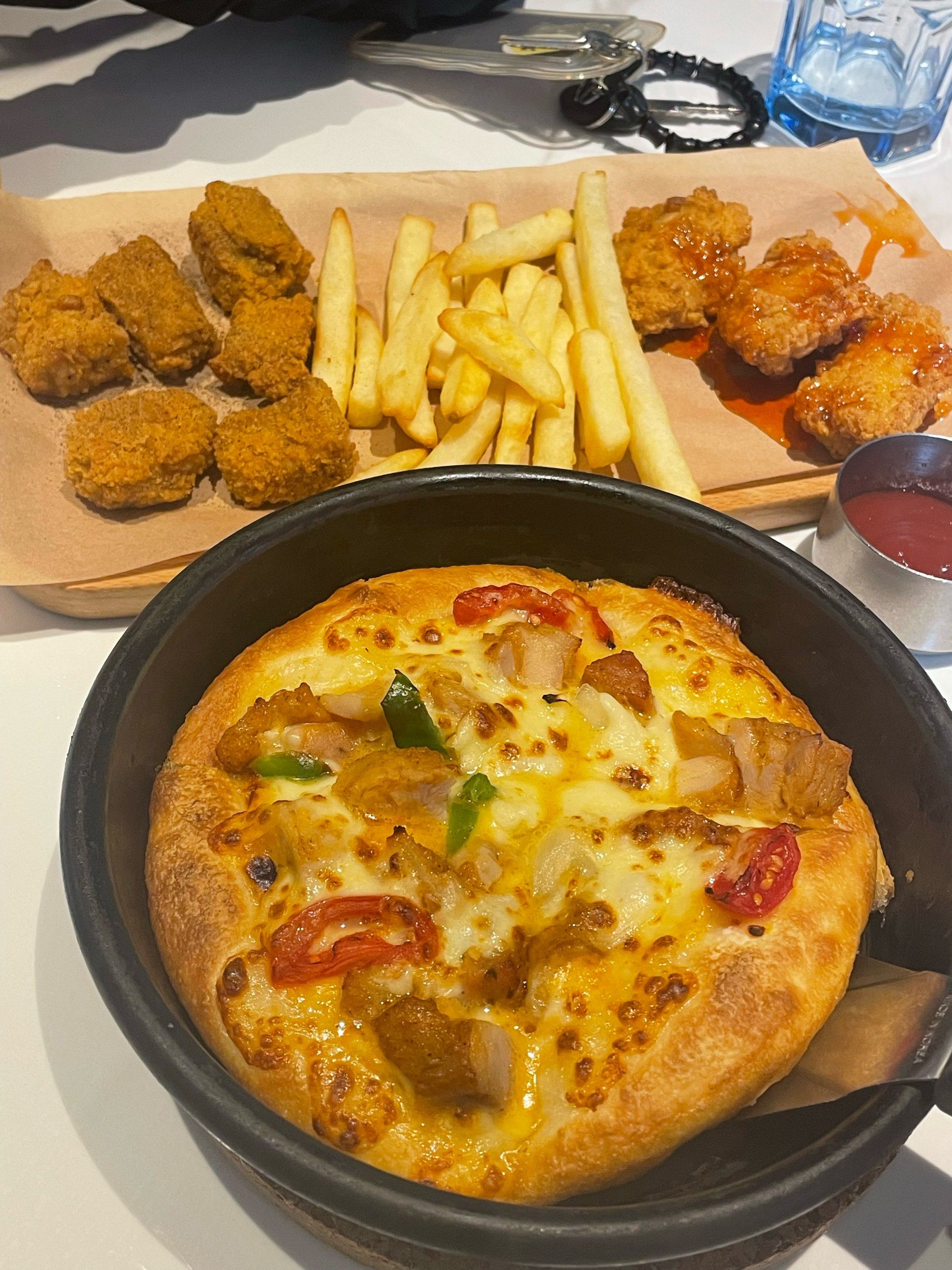 必胜客 #好吃的披萨推荐 套餐里包含的