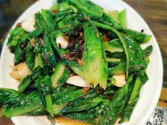 豆豉鲮鱼油麦菜-张氏宽窄巷成都名小吃(茂业百货华强北店)