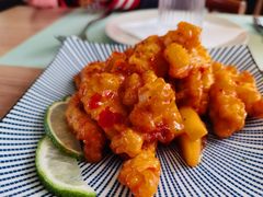 泰式青柠菠萝甜辣鸡柳-幸薈飯堂