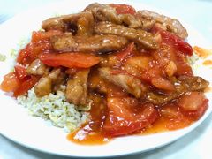 番茄猪扒饭-好好滋味茶餐厅