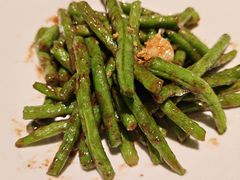 虾酱炒四季豆-帕蓝·暹罗料理(大学路店)