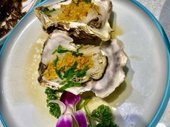 蒜蓉粉丝蒸牡蛎-鲜得莱渔港·小平岛海胆馆(七贤岭店)