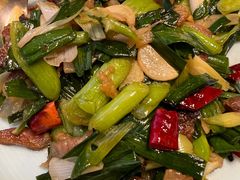 青蒜炒腊肉-湖北味道(湖北大厦店)