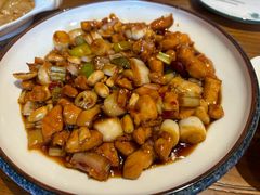 -东来菜馆•手抓海鲜家常菜•海鲜锅贴(鸽子窝店)