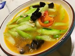 毛豆丝瓜-柒园·三十年创意杭帮菜(龙湖滨江天街店)