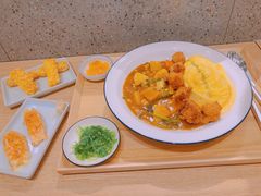 炸鸡块咖喱蛋包饭套餐-池奈·咖喱蛋包饭(熙地港店)