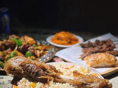 新疆特色大盘鸡-新疆儿子娃娃餐厅(锦华街店)