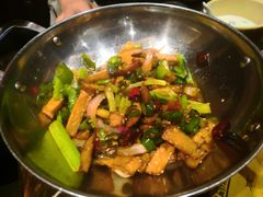 干煸茶树菇-北疆饭店(苏宁广场店)