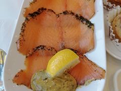 热熏三文鱼配刀豆色拉-宜家·瑞典风味餐厅(北京西红门店)