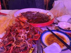 -海盗船. 龙虾烧烤. 酒馆