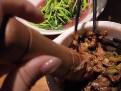 皮蛋青椒擂茄子-炊烟小炒黄牛肉(东庆街店)