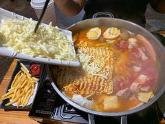-辛明堂洞韩式芝士年糕火锅(万达店)
