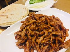 京酱肉丝-台北楚楚园馅饼粥(虹桥南丰城店)