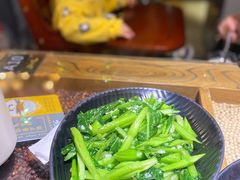 清炒菜心-潮十三潮汕砂锅粥(高新四路大都荟店)