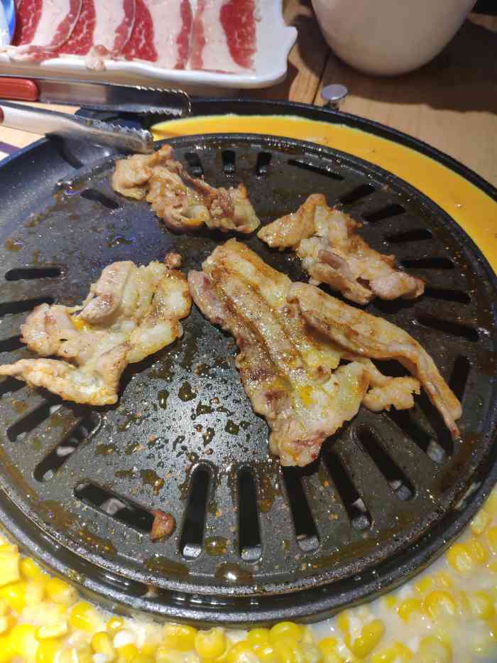 火焰山·东北炭火烤肉(兴业路店)-"新开的一家烤肉店,老板娘是佳木斯