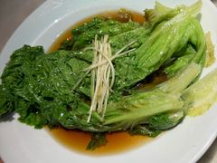 白灼生菜-绿茶餐厅(青岛城阳万象汇店)