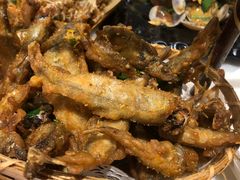 椒盐多春鱼-桥东喜碧海鲜街(水东街店)
