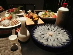 河豚刺身-山上下日本料理(万象城店)