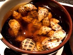古越陈酿煮花螺-杭州西子湖四季酒店·金沙厅