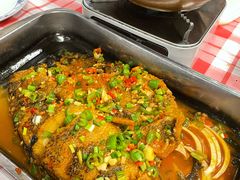 平锅鲈鱼-新李记 · 口味菜馆(南郊公园店)