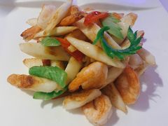 山药煎大虾-巴音浩日娲·蒙餐(双林东路店)