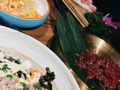 -明洞阿姨·韩式酱蟹烤肉·创意料理(三元桥店)