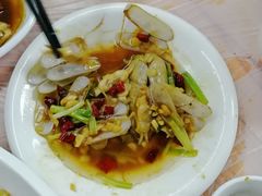 姜葱爆炒蛏子-阿杰臻选海鲜饭店(普陀山店)