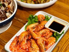 清煮基围虾-小渔船渔家传统菜(鲅鱼圈店)