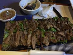 -山色柴火烤披萨·原切牛扒