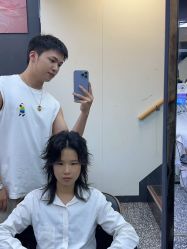 -藤野造型专业烫染接发