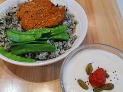 野生干巴菌炒饭-轻蔬不用等·素食(江苏路店)