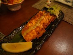 盐烤三文鱼骨-西村居酒屋