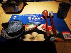 餐具摆设-舞漁日料美人胶原锅(陆家嘴中心店)