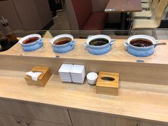 自助调料区-灵芝妹子海鲜米线(香炉礁山姆店)