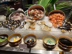 -JW万豪厨房餐厅·滨海草坪烧烤·海鲜·海景(三亚绿发山海天JW万豪酒店)