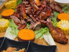 -疆山别院烧烤·新疆菜(铁路局店)