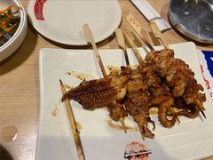 鱿鱼串-土大力韩式烤肉料理(和平路店)