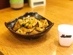 香葱煎豆腐-小土豆北方菜馆(方庄店)