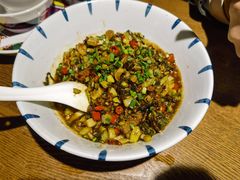 酸饥菜焖油渣-辣得叫湘菜(四明店)