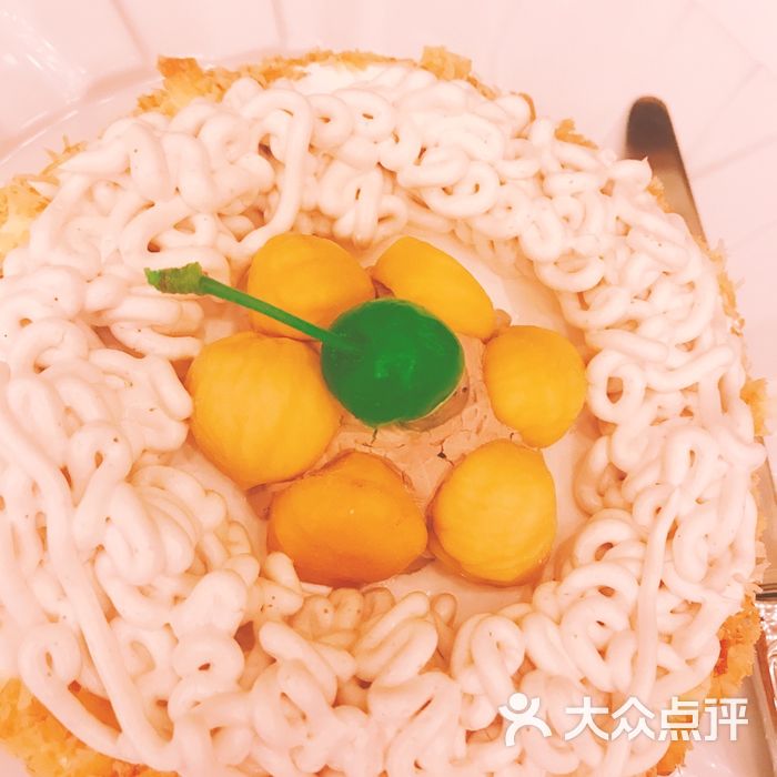 莫斯科餐厅香草栗子蛋糕图片-北京俄罗斯菜-大众点评网