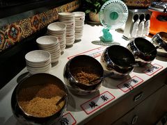 自助调料区-李子坝梁山鸡(北碚万达五鸡哥店)