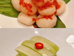 捞汁乳黄瓜-北京饭店谭家菜