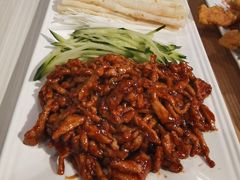 京酱肉丝包饼-台北楚楚园馅饼粥(虹桥南丰城店)