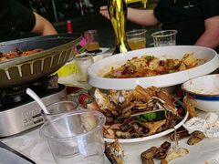 -海盗船. 龙虾烧烤. 酒馆
