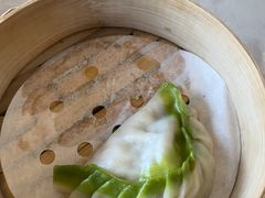 胶州白菜肥蚝蒸饺-船歌·鱼水饺青岛菜(石老人店)